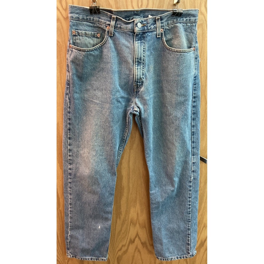 Levi's Men's 505 Jeans 34x30 Medium Wash 100% Cotton